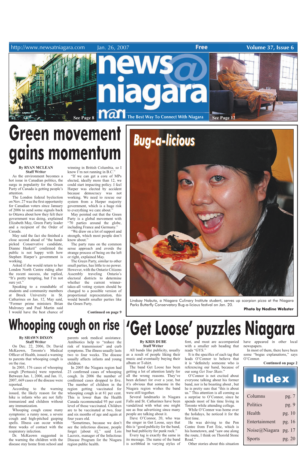 News@Niagara, Jan