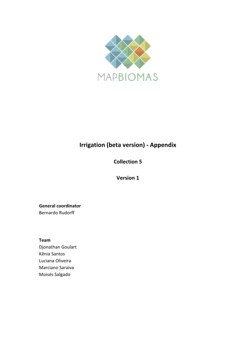 Irrigation (Beta Version) - Appendix