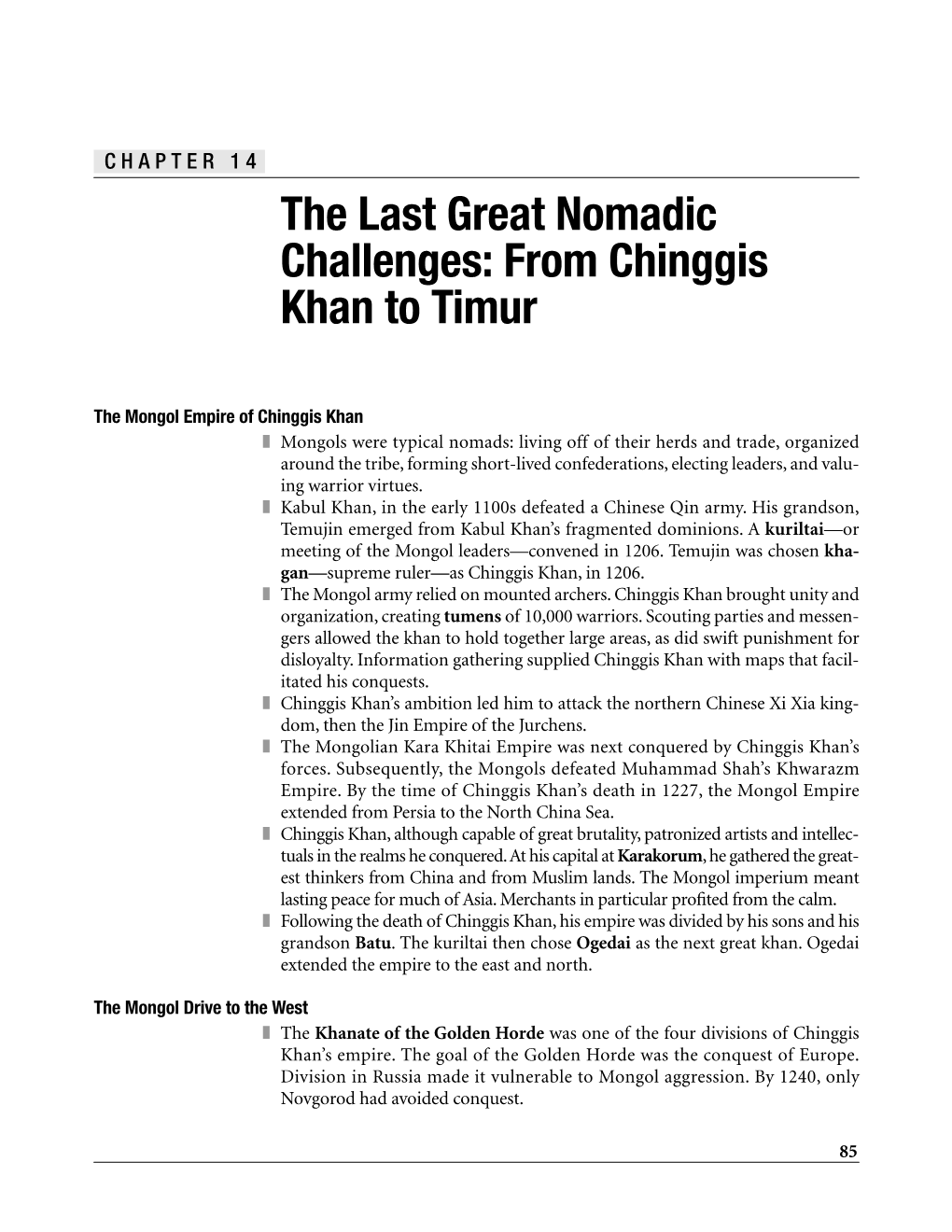 Stearns Chapter 14 1/28/07 11:54 PM Page 85