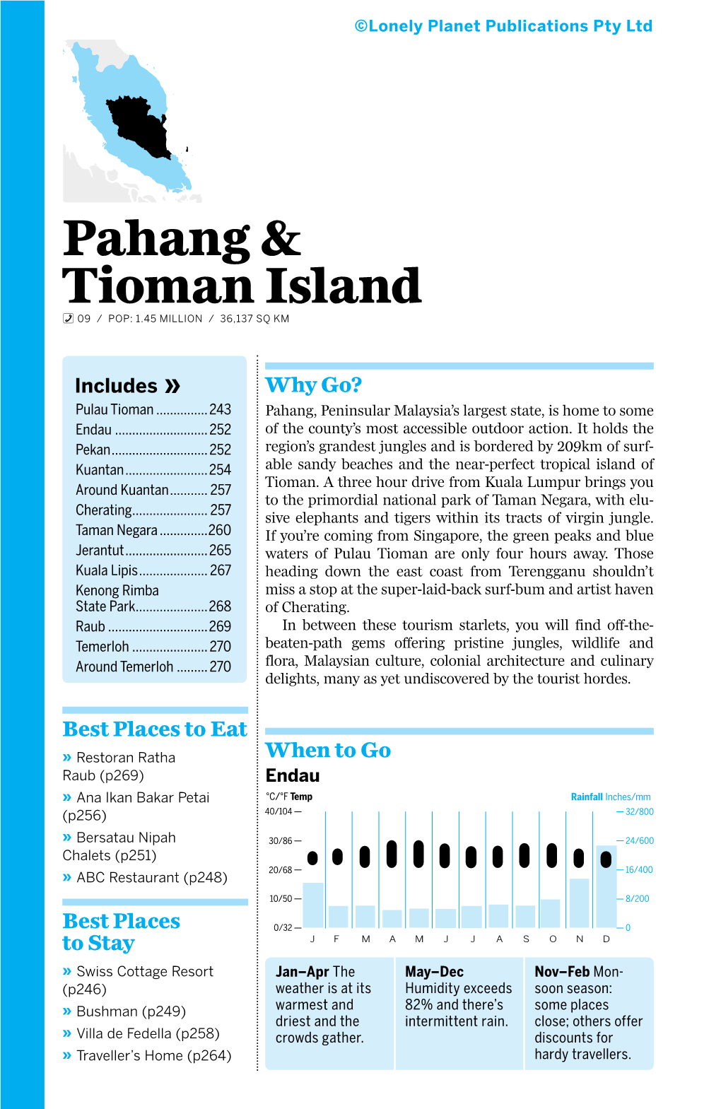 Pahang & Tioman Island