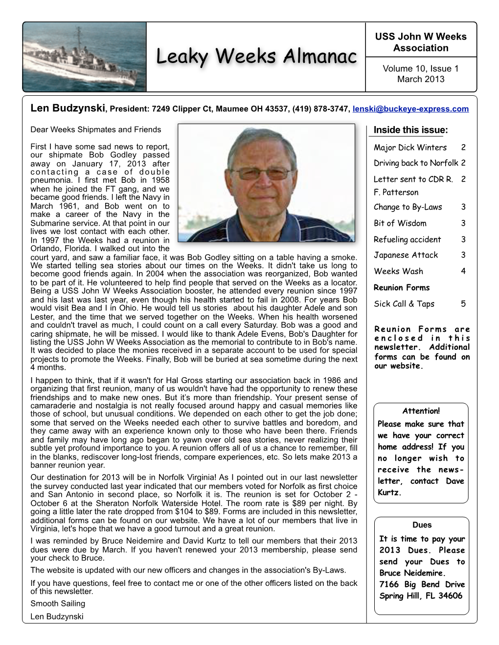 *LW Newsletter 2013 03 24 (Pdf)