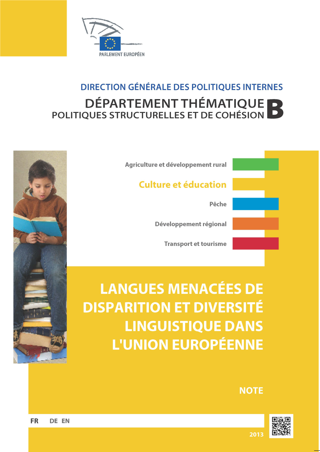 Langues Menacées De Disparition Et Diversité Linguistique Dans L'union Européenne