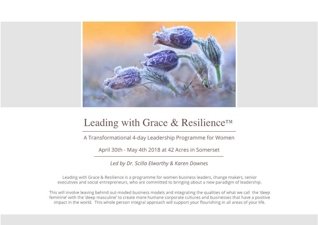 Leading with Grace & Resilience™