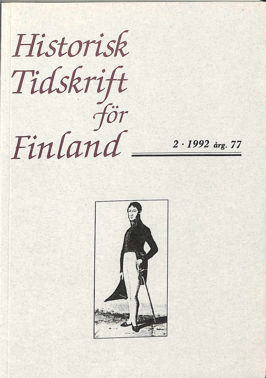 Tidskrift 'För Fincand 2 1992 Årg