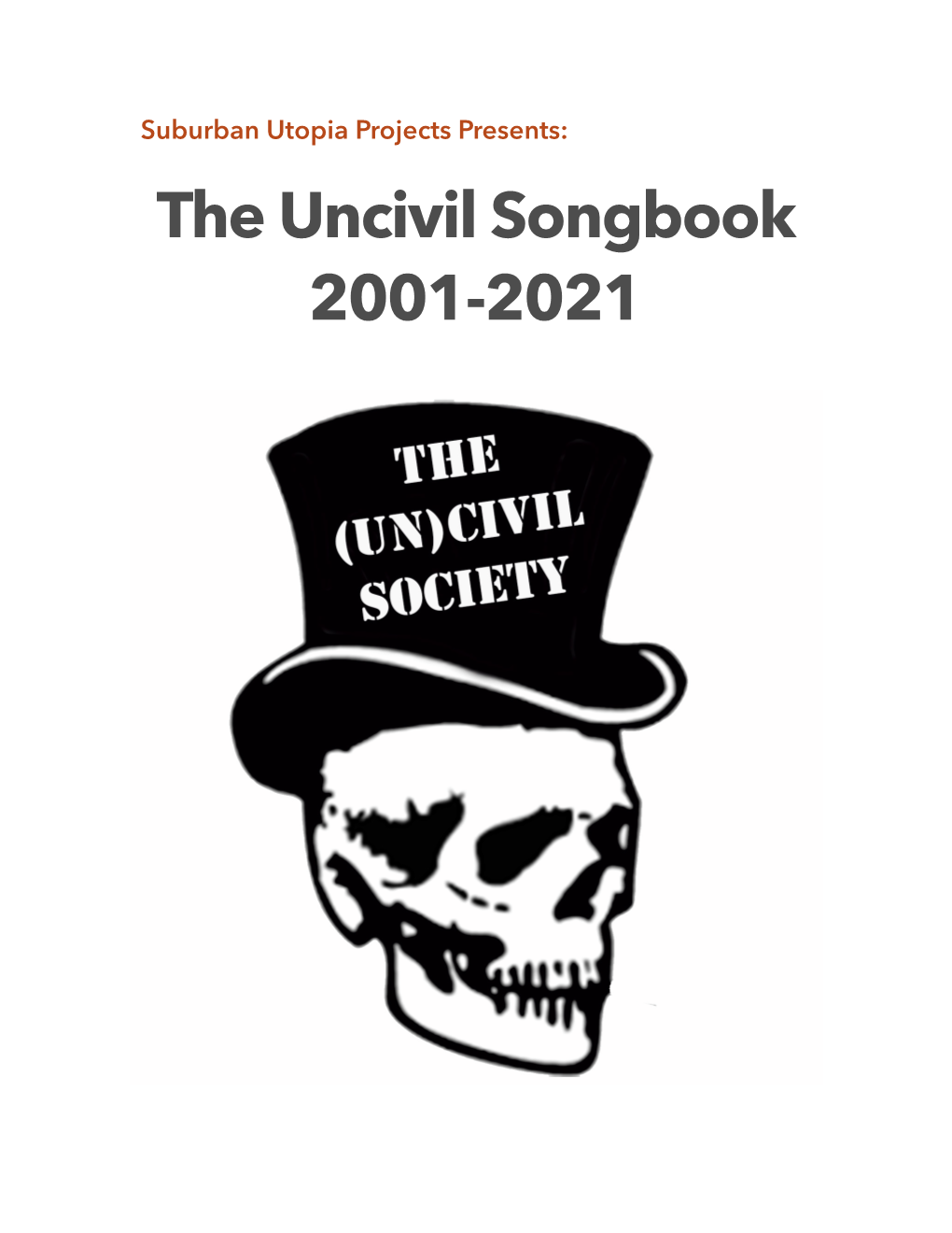 SUP Publishing Uncivil Songbook 2001 2021
