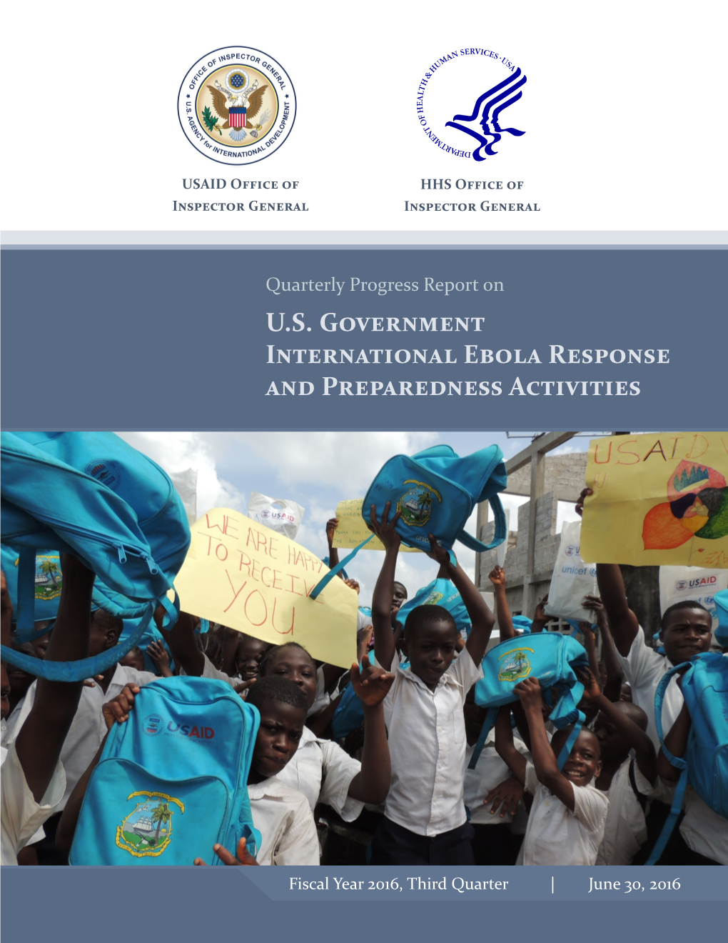 U;S; Government International Ebola Response and Preparedness Activities