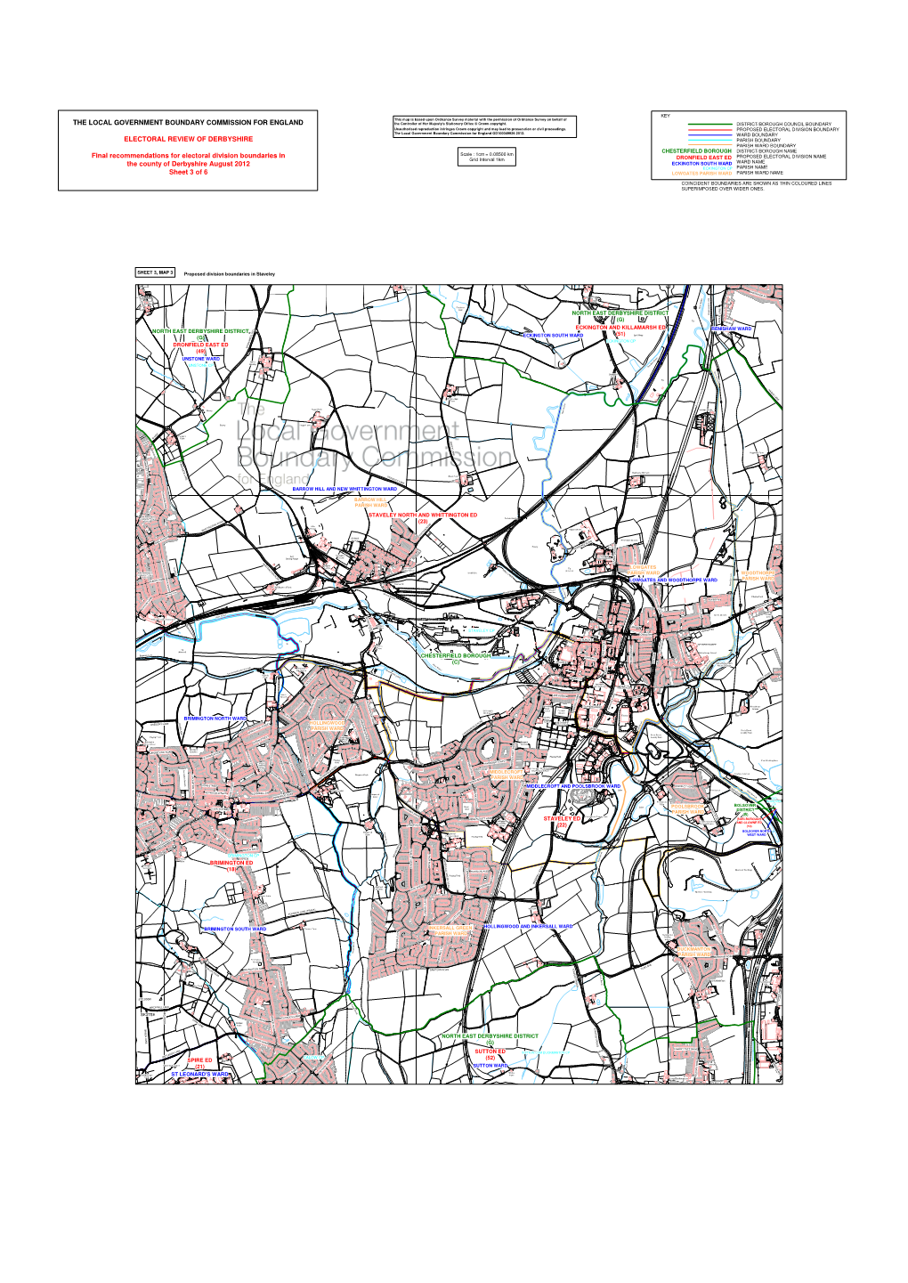 THE LOCAL GOVERNMENT BOUNDARY COMMISSION for ENGLAND the Controller of Her Majesty's Stationery Office © Crown Copyright