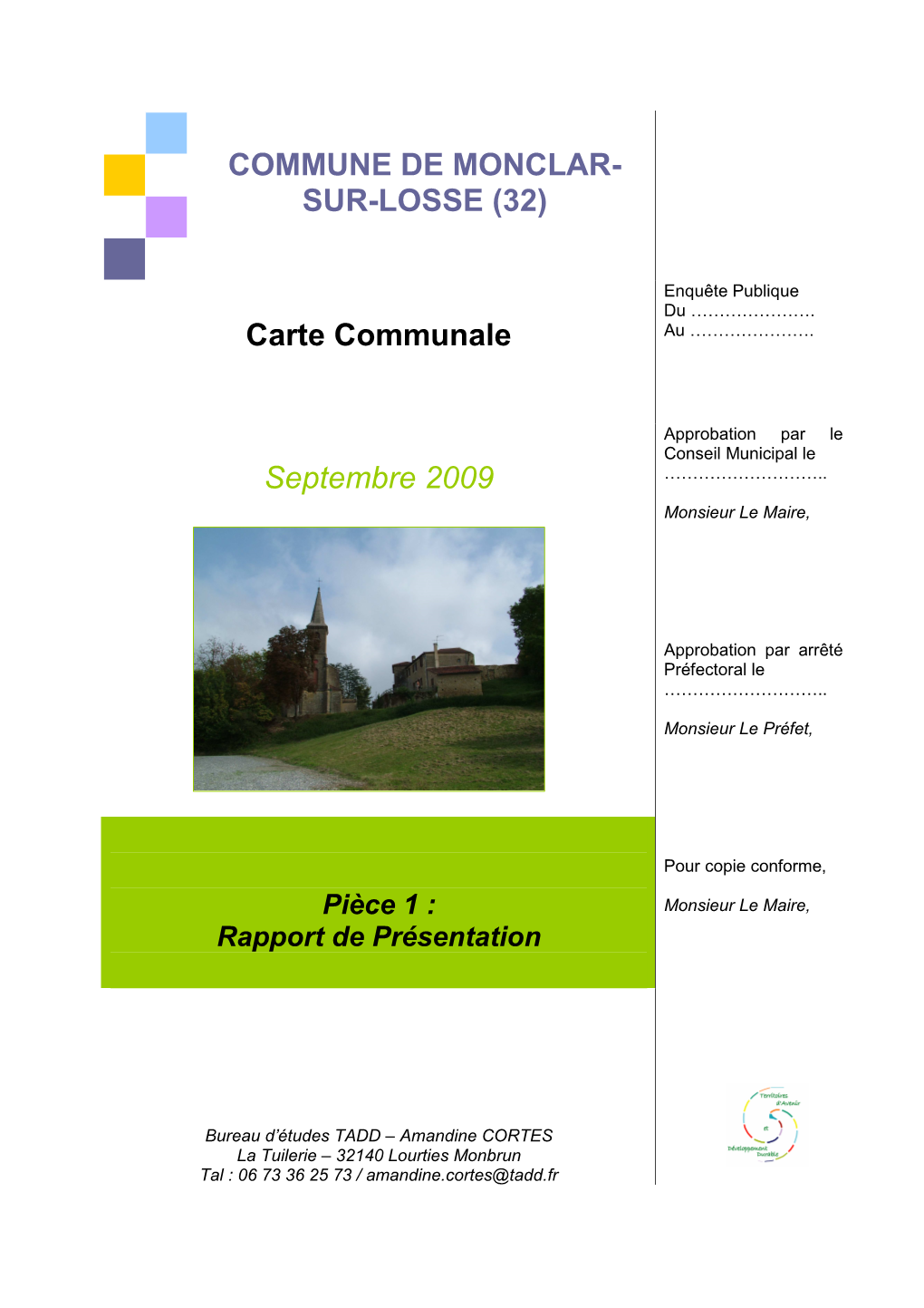 Commune De Monclar- Sur-Losse (32)