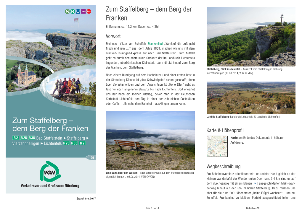 Zum Staffelberg – Dem Berg Der Franken