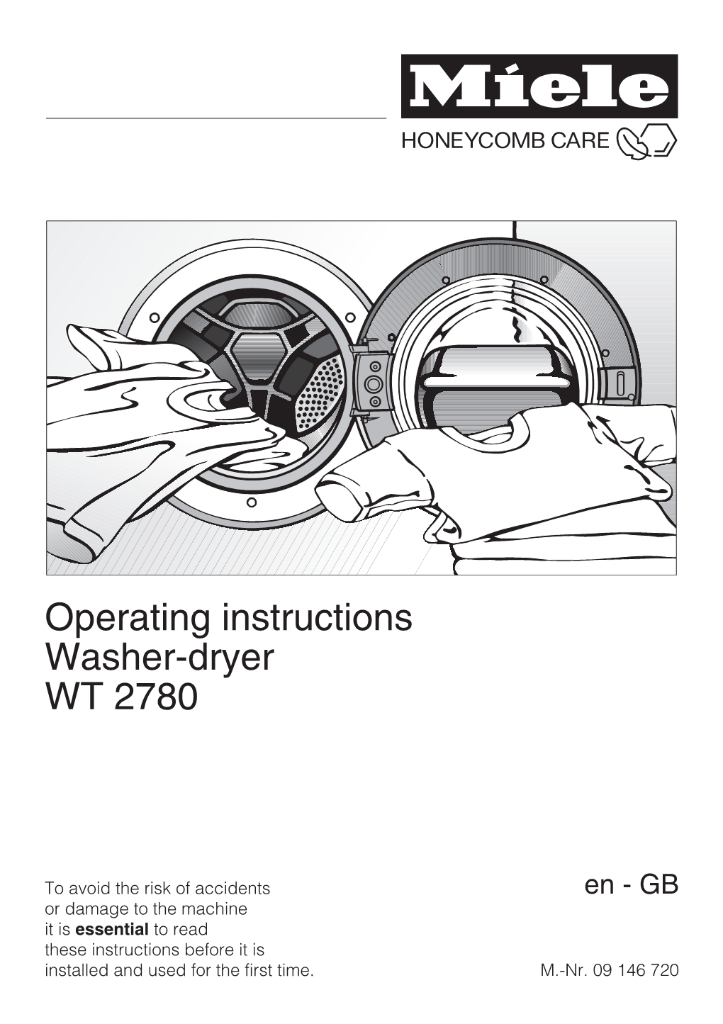 Operating Instructions Washer-Dryer WT 2780
