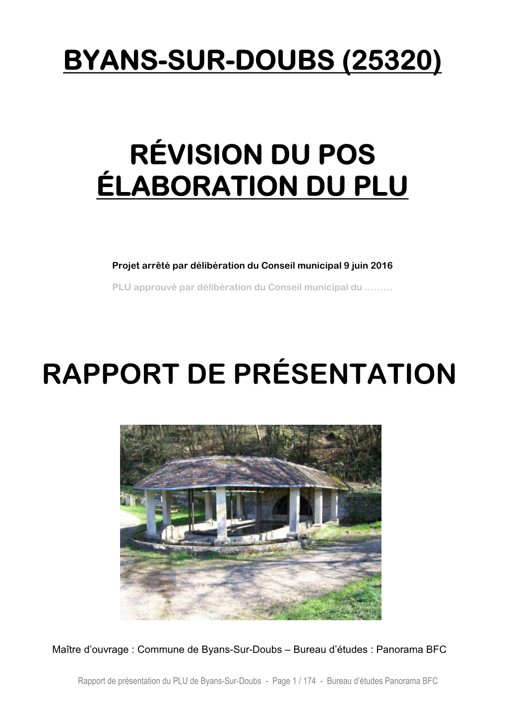 1- Rapport De Présentation