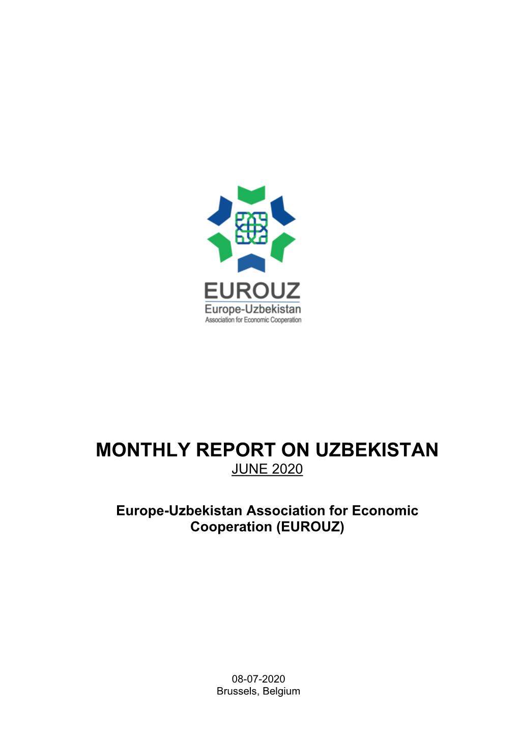 Monthly Report on Uzbekistan June 2020