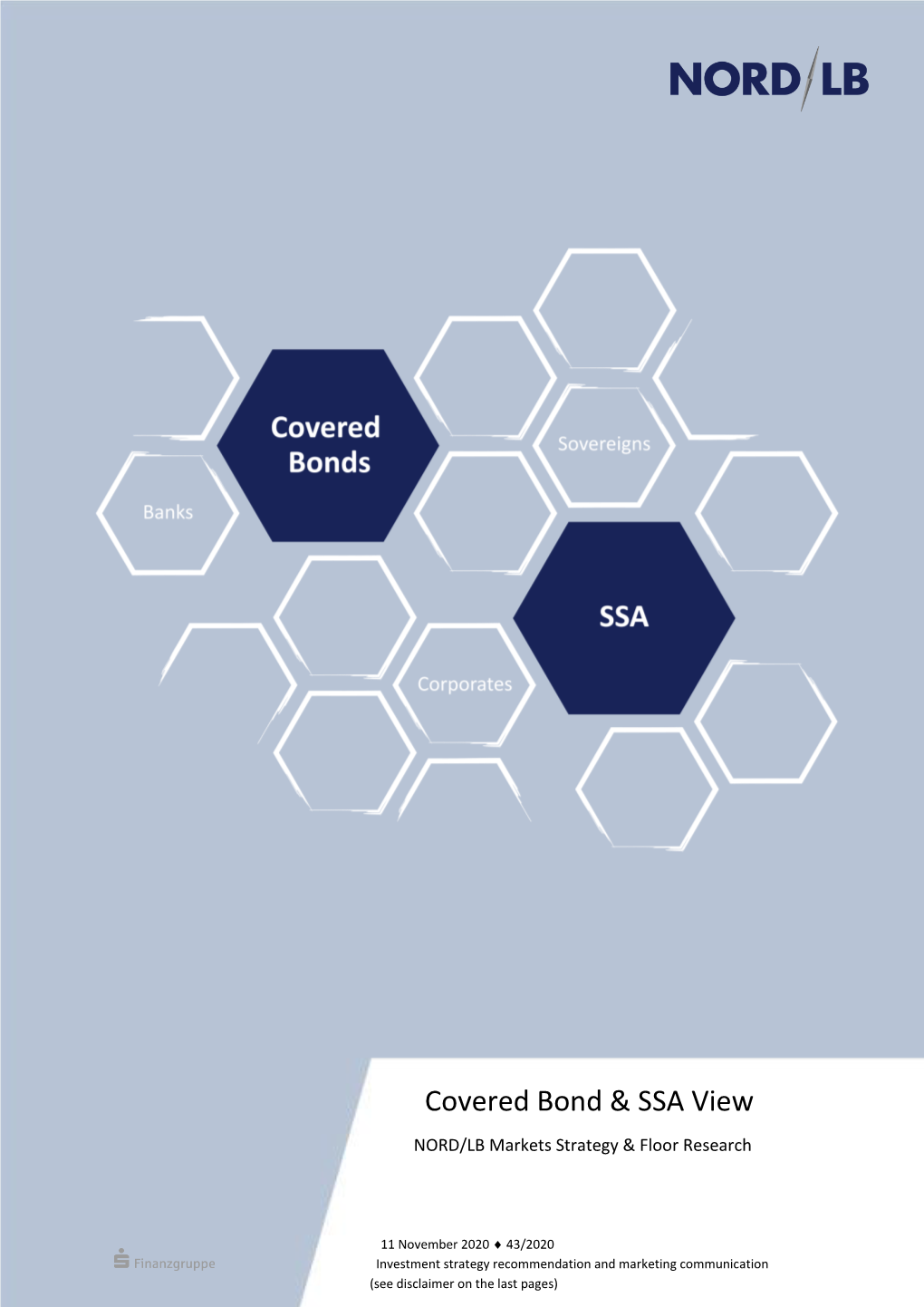 NORD/LB Covered Bond & SSA View