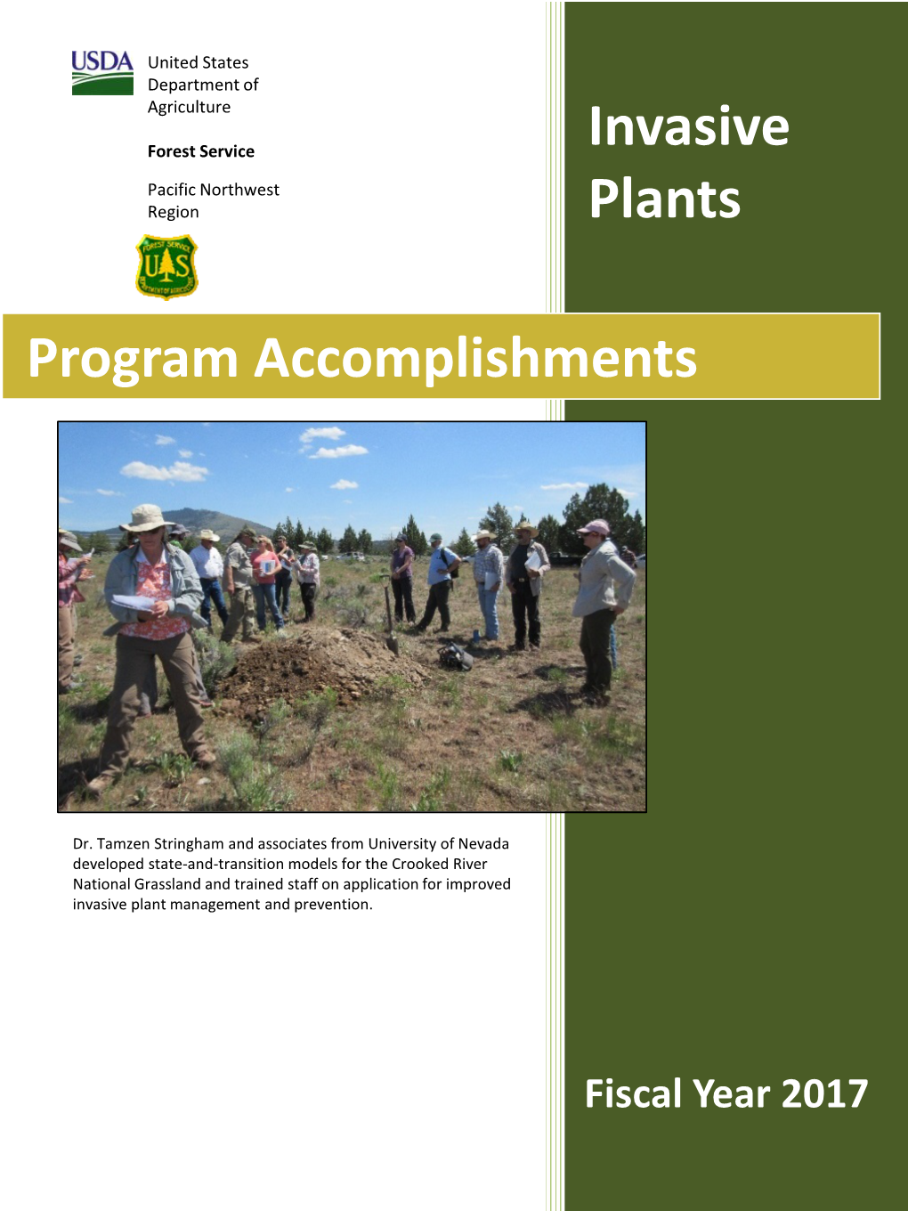 Program Accomplishments Invasive Plants