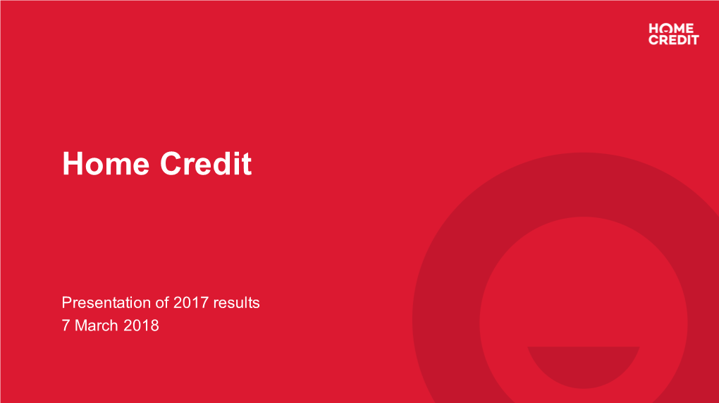 4Q 2017 HCBV FINAL Result Presentation