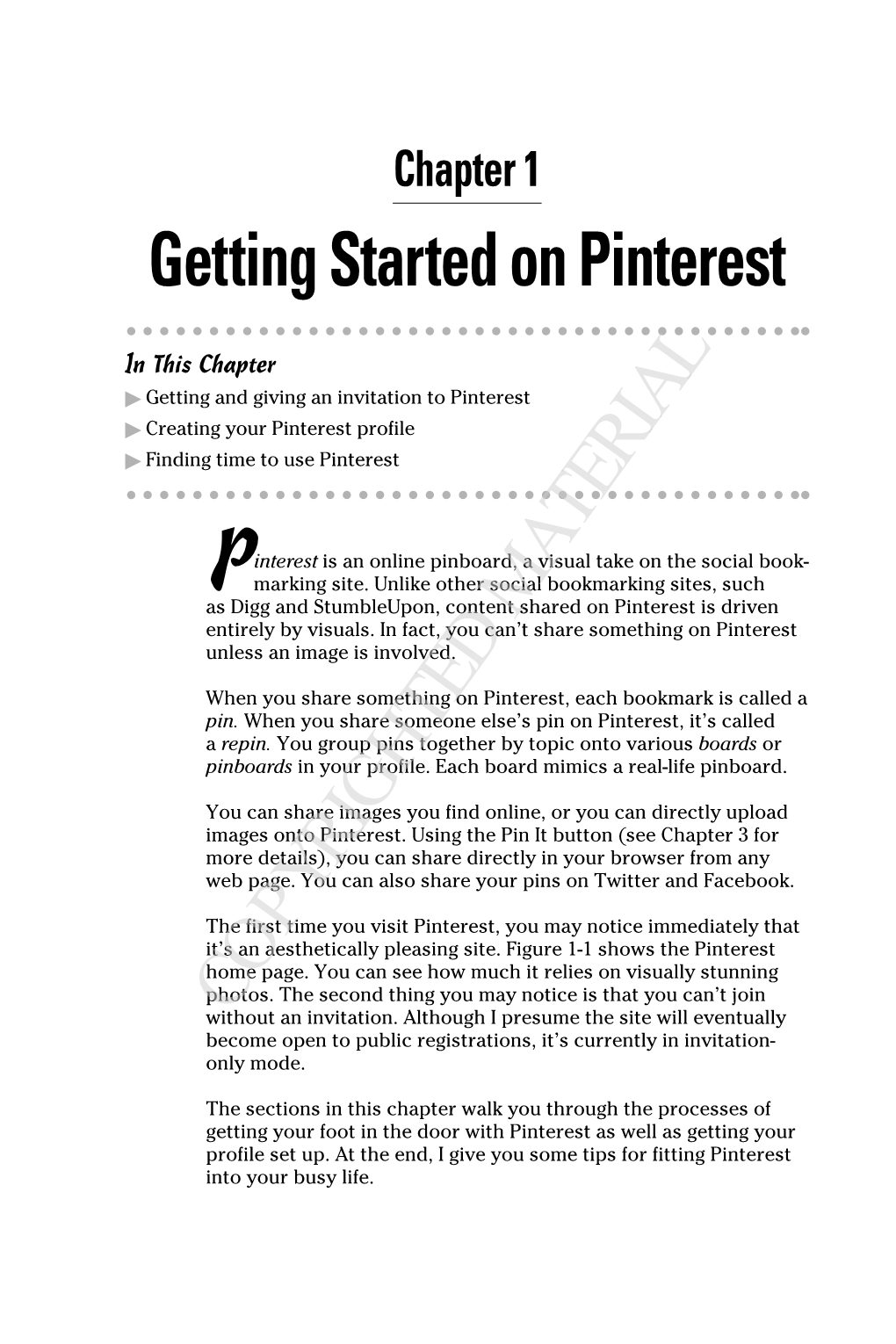 Getting Started on Pinterest