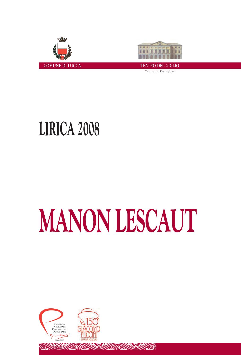 Manon Lescaut Manon Lescaut