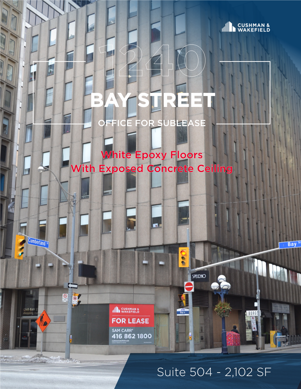 Bay Street Office for Sublease