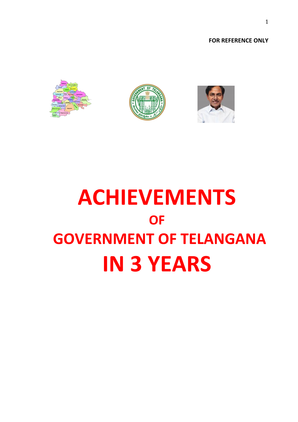 Achievements in 3 Years