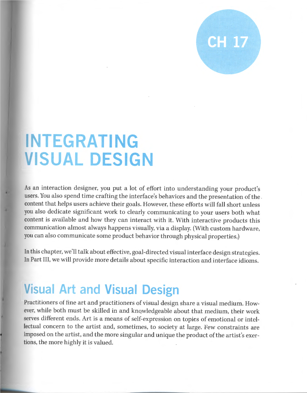 Integrating Visual Design