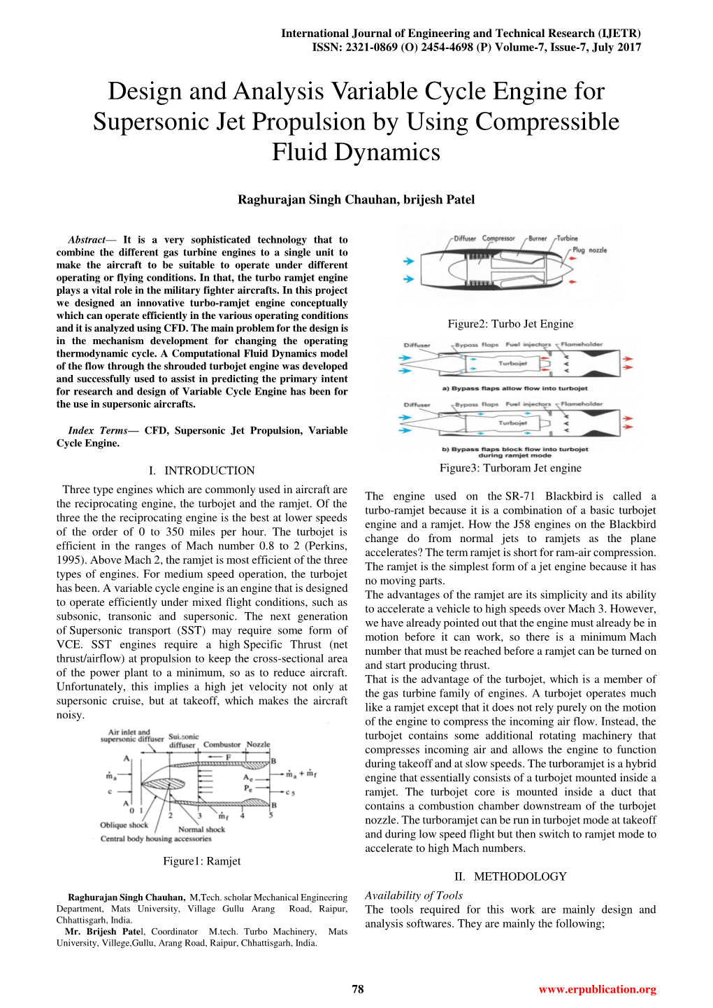 Design and Analysis Variable Cycle Engine for Supersonic Jet Propulsion by Using Compressible Fluid Dynamics