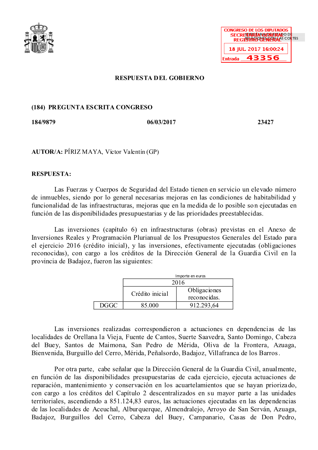 Las Fuerzas Y Cuerpos De Seguridad Del Estado Tienen En Servicio Un