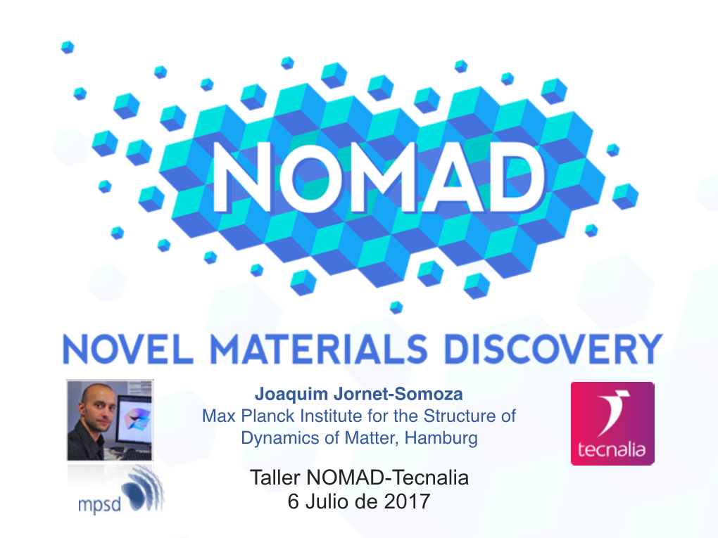 NOMAD Big-Data Analytics Toolkit Identify Correlations and Structure in the Archive Data