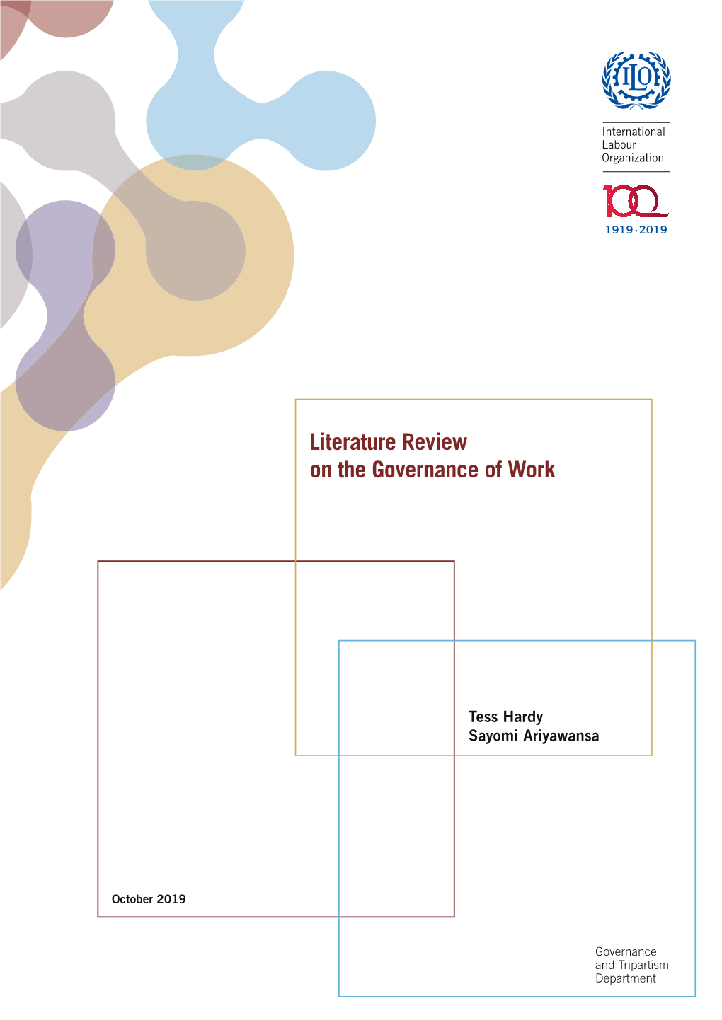 Literature Review on the Governance of Work