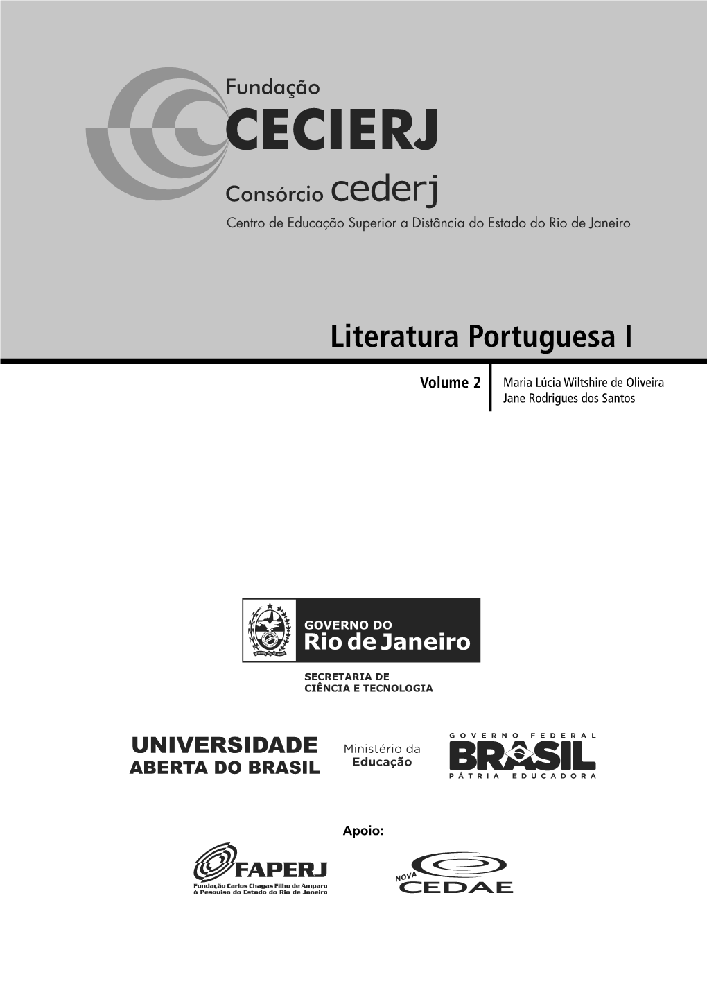 Literatura Portuguesa I