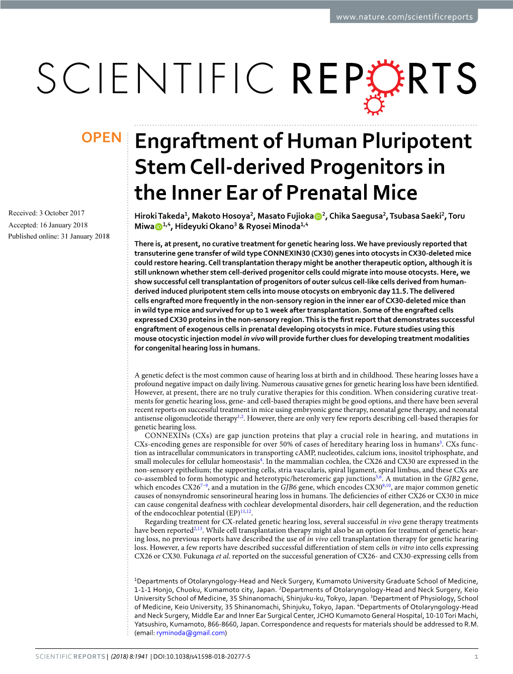 Engraftment of Human Pluripotent Stem Cell-Derived Progenitors In