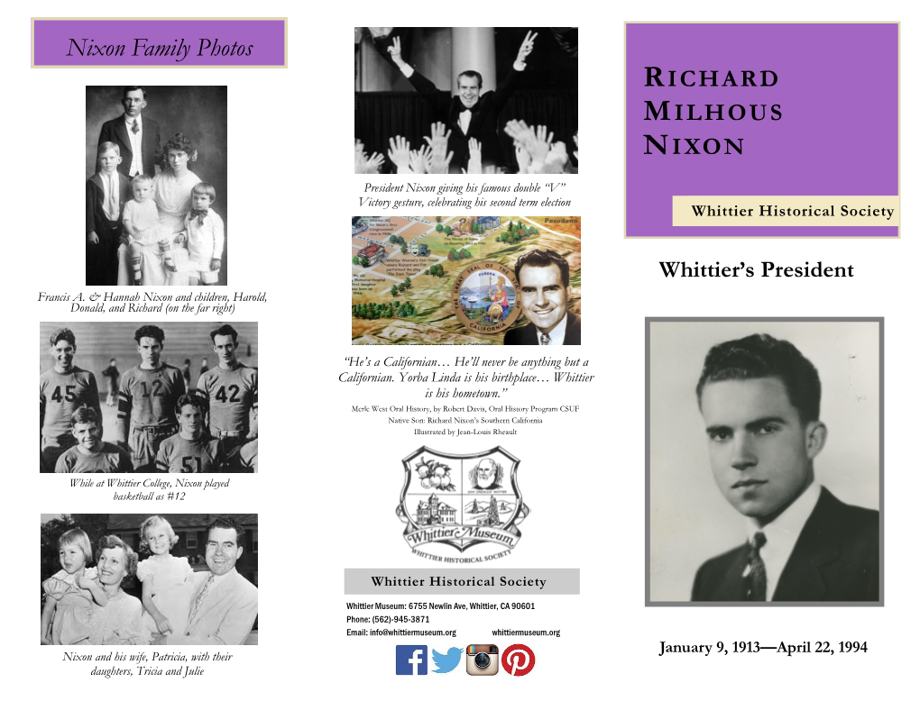 Richard Milhous Nixon