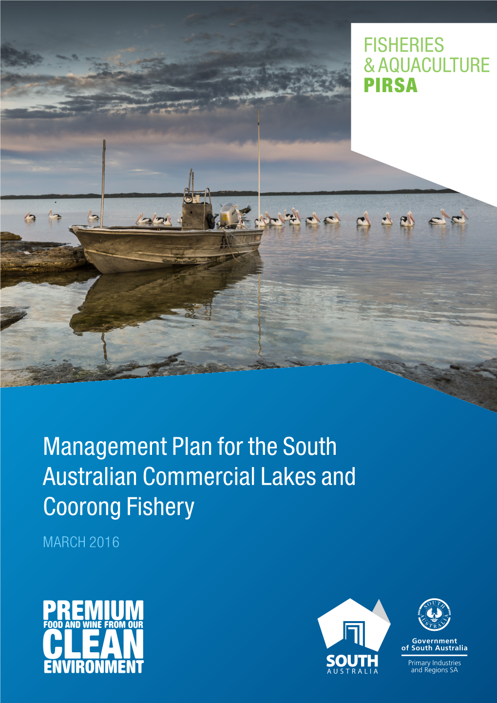 Commercial Lakes and Coorong Fishery Management Plan