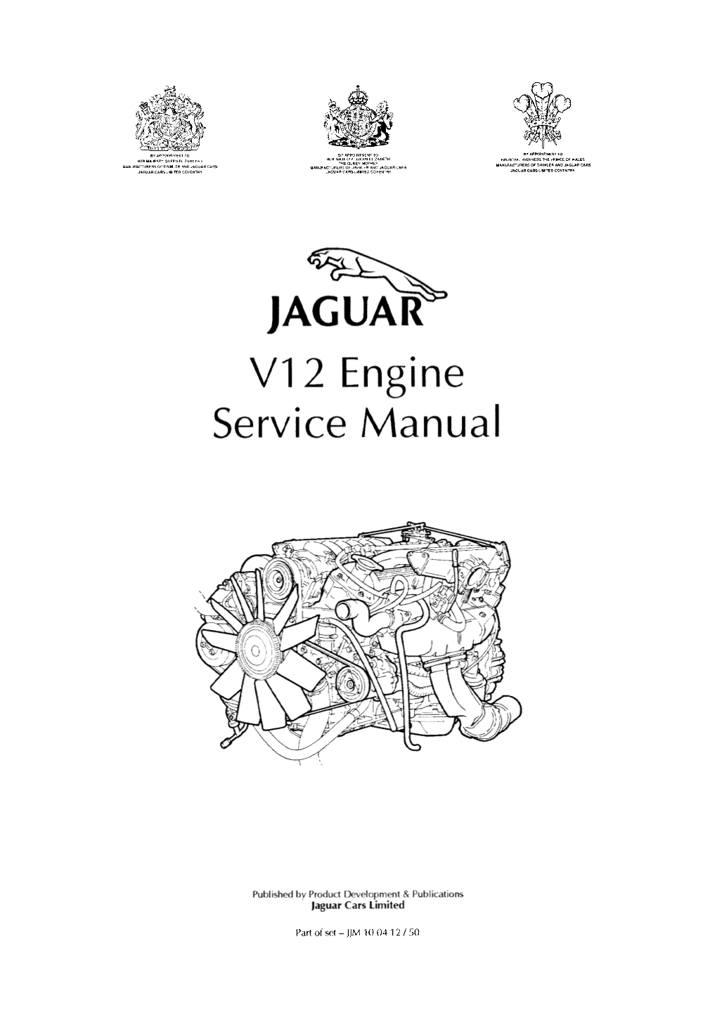 V12 Engine Service Manual