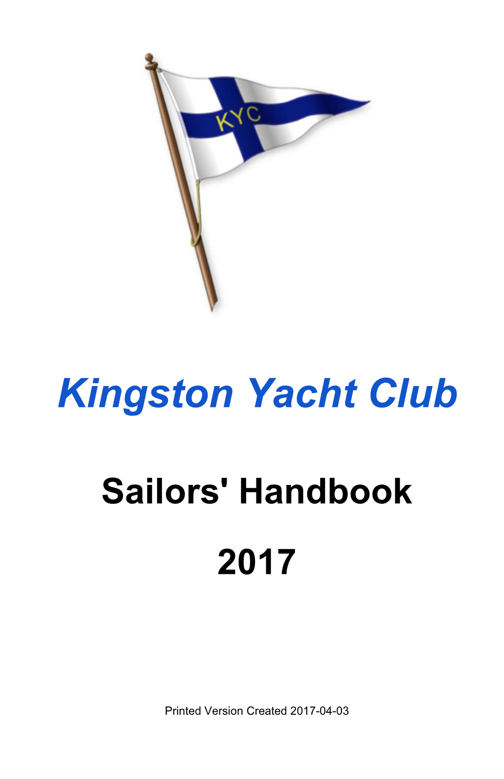 Kingston Keelboat Championship………………………36