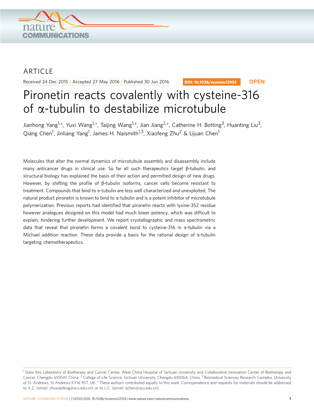 Tubulin to Destabilize Microtubule