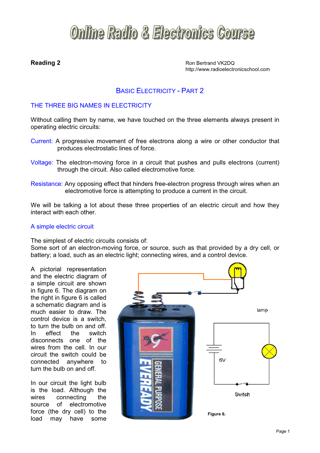 Basic Electricity - Part 2