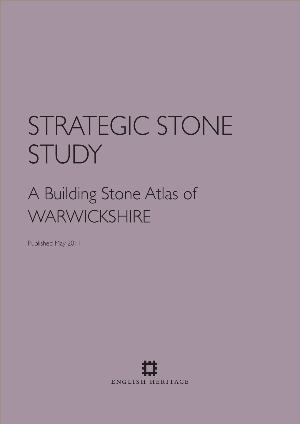 Warwickshire Building Stone Atlas