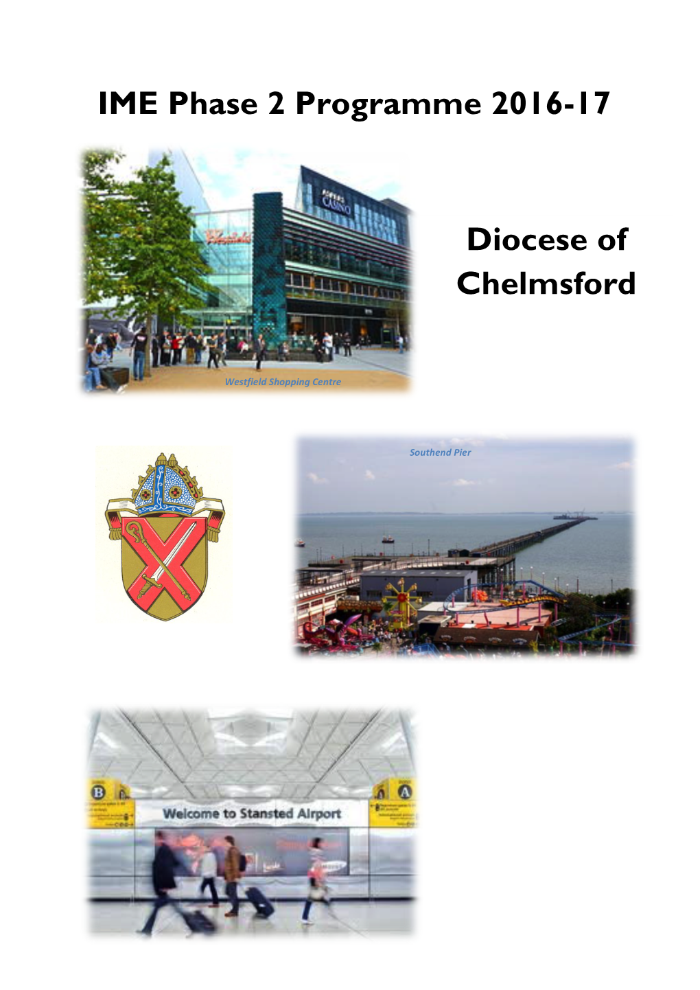 Diocese of Chelmsford IME Phase 2 Programme 2016-17