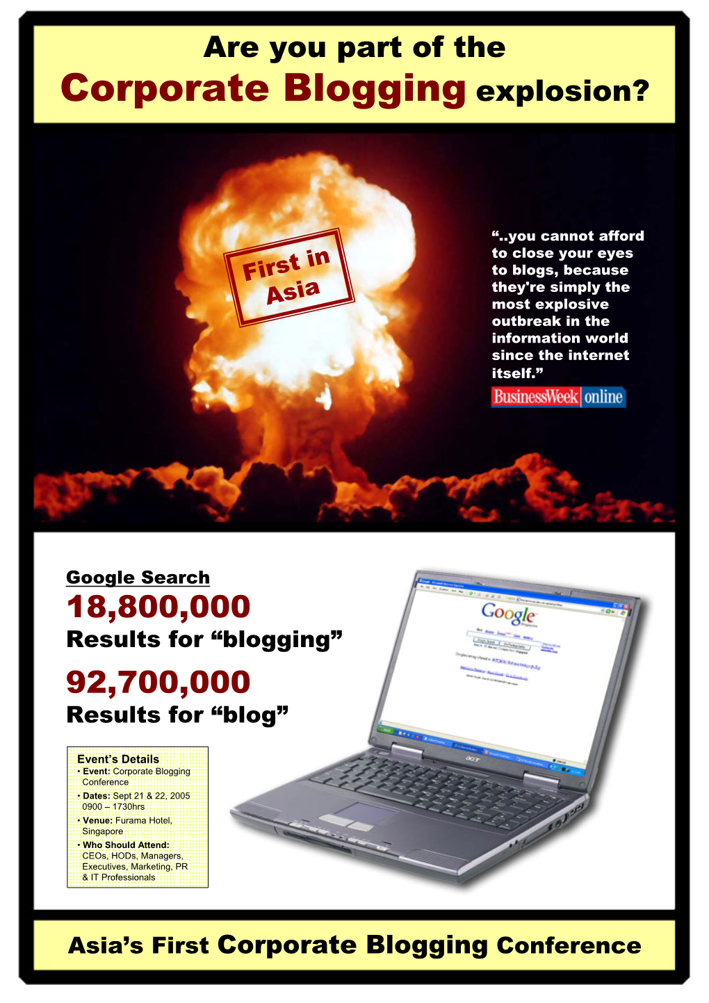 Corporate Blogging Explosion?