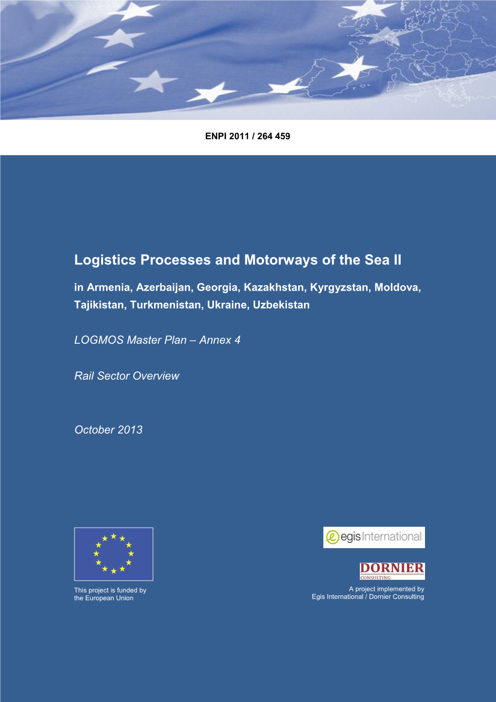 Railway Report of the LOGMOS Master Plan