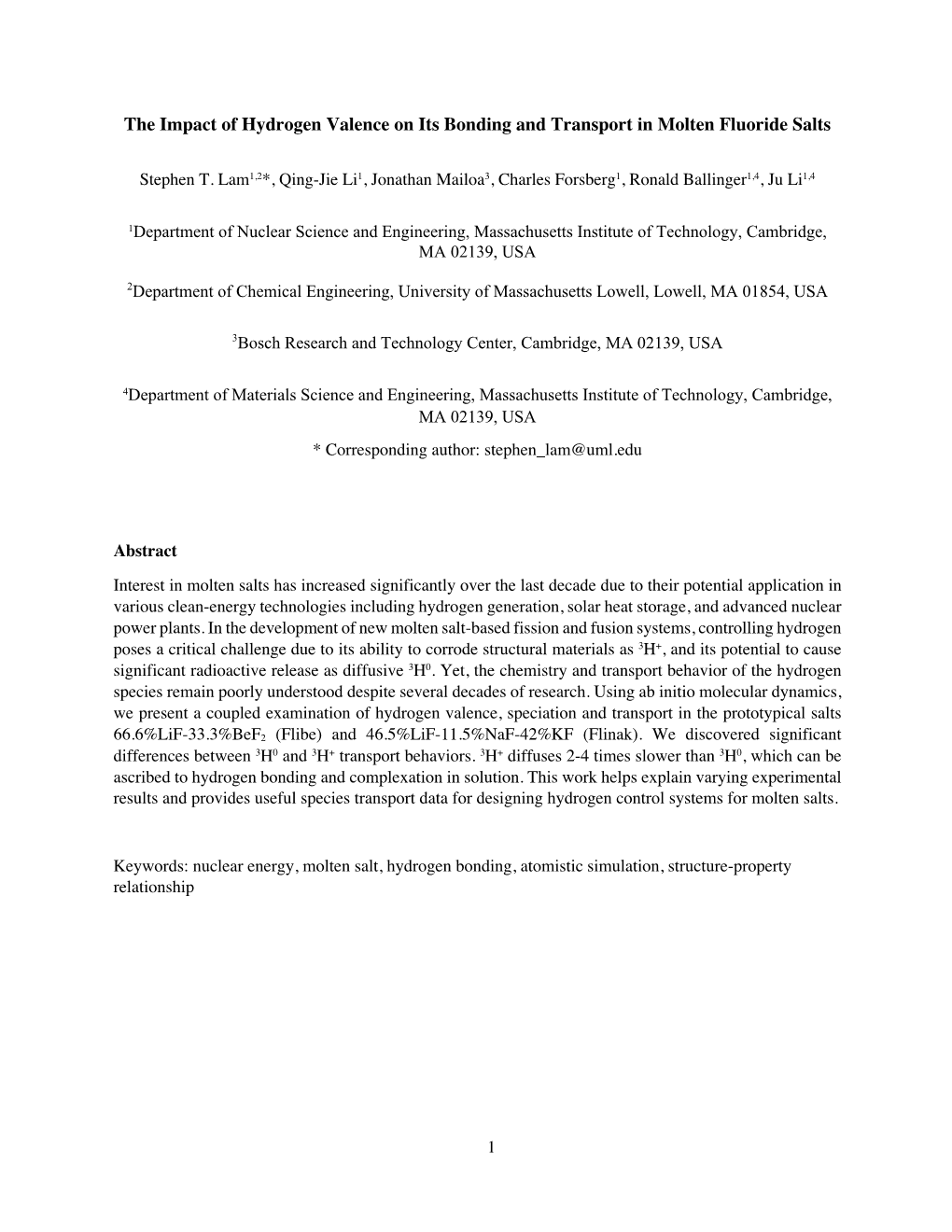 The Impact of Hydrogen Valence on Its Bonding and Transport in Molten Fluoride Salts