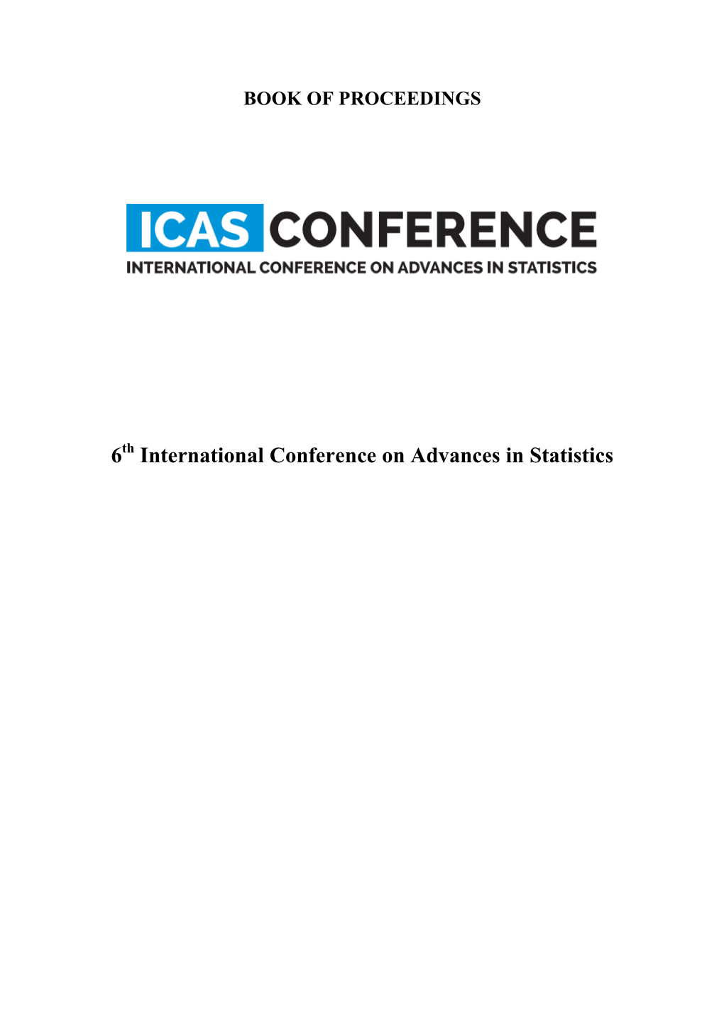 Icas 2020 Proceeding Book