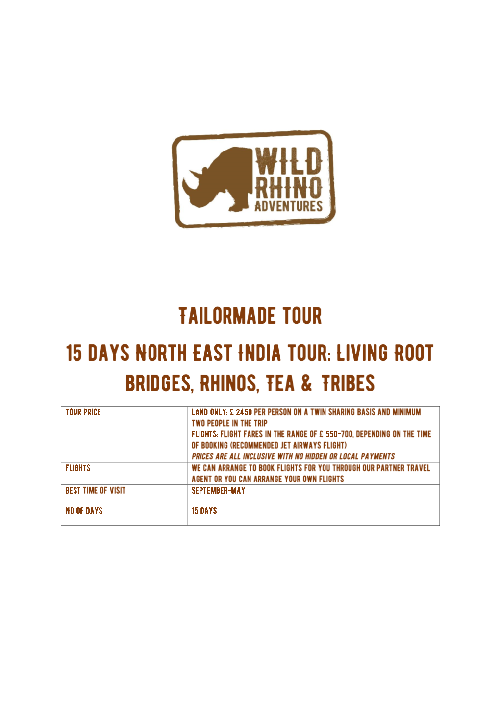 15-Days-North-East-India-Tour-Living-Root-Bridges-Rhinos-Tea-And-Tribes.Pdf