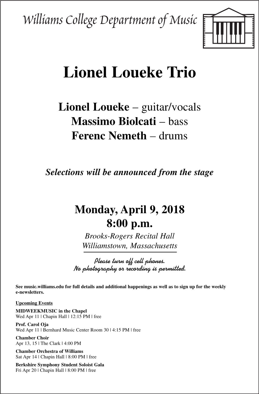 Lionel Loueke Trio