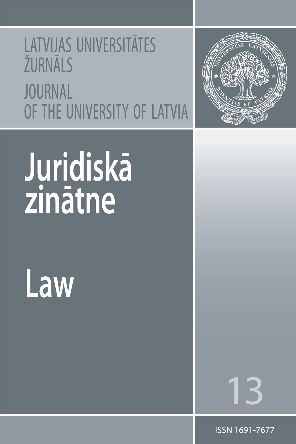 Juridiskā Zinātne