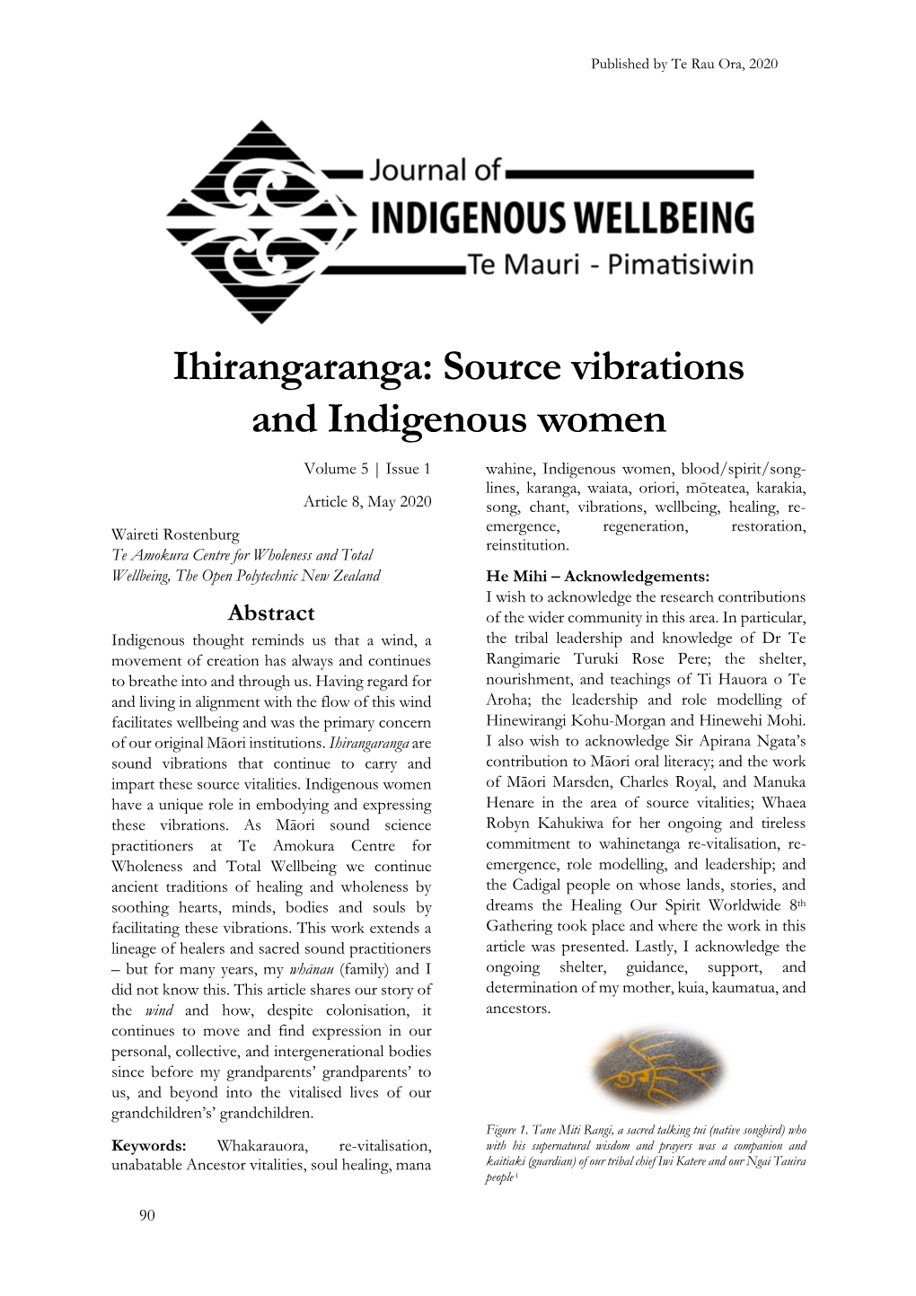 Source Vibrations and Indigenous Women