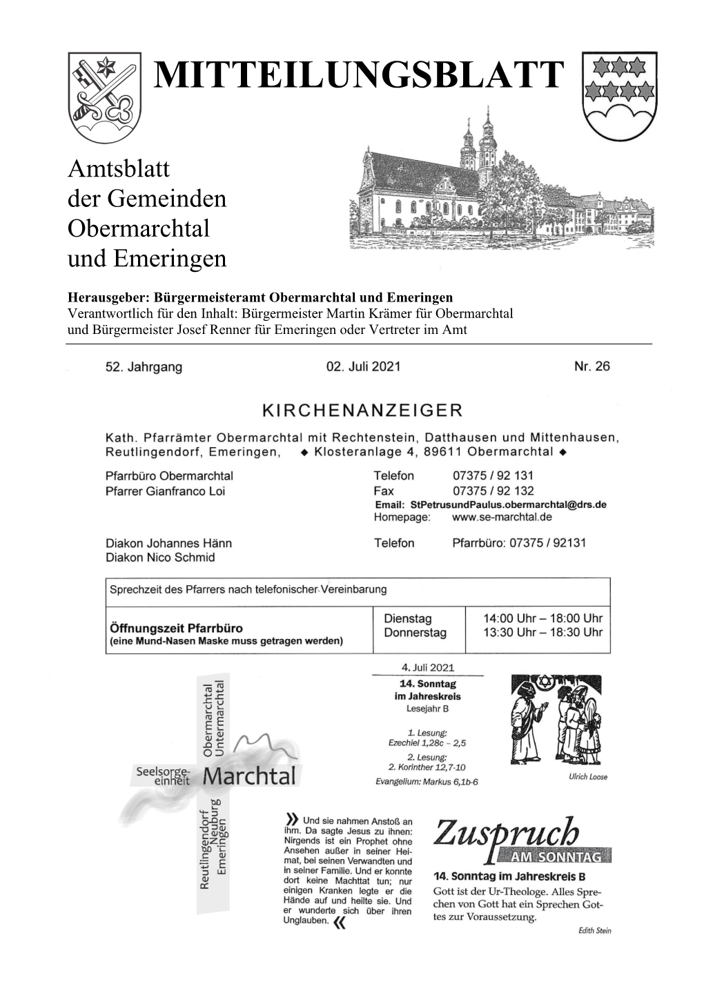 Mitteilungsblatt