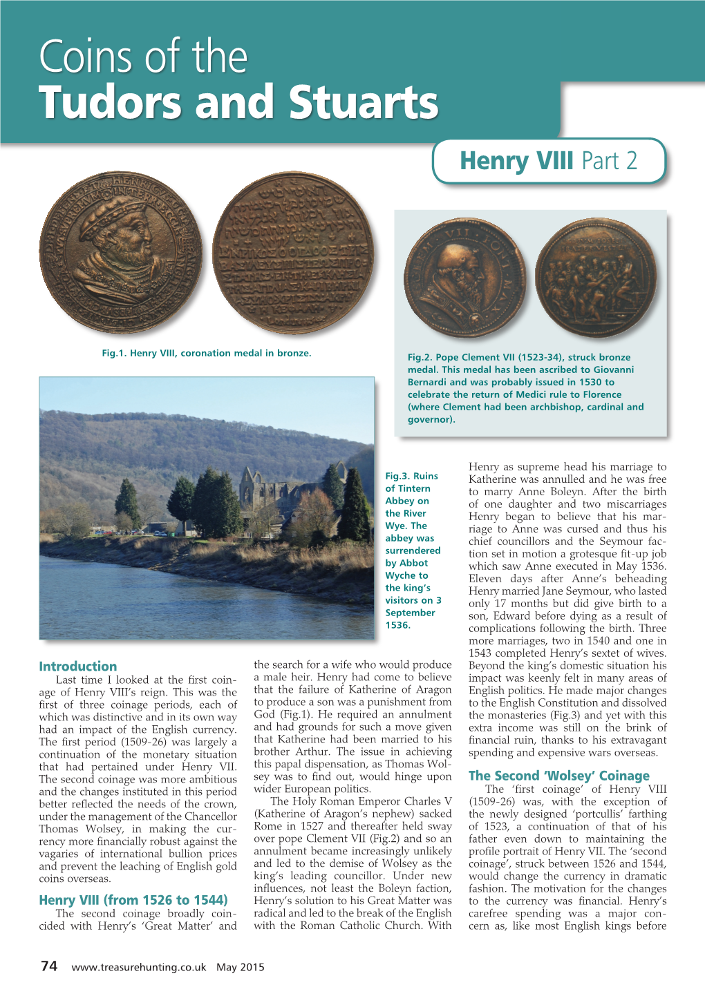 Coins of the Tudors and Stuarts Henry VIII Part 2