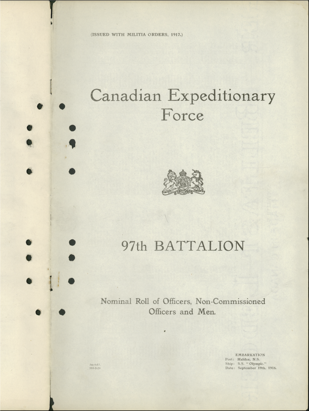 Canadian Expeditionary Force