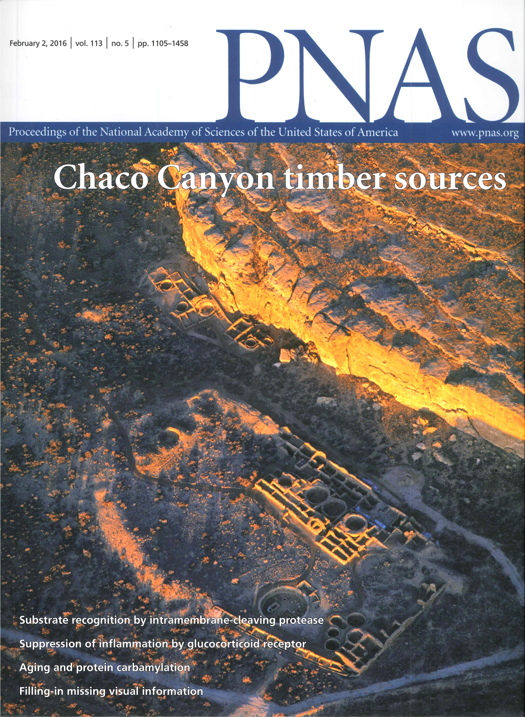 Eleventh-Century Shift in Timber Procurement Areas for the Great Houses of Chaco Canyon